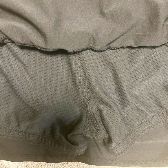 Athleta Stripe Swagger Tiered Skort Size XL Black - Picture 15 of 15